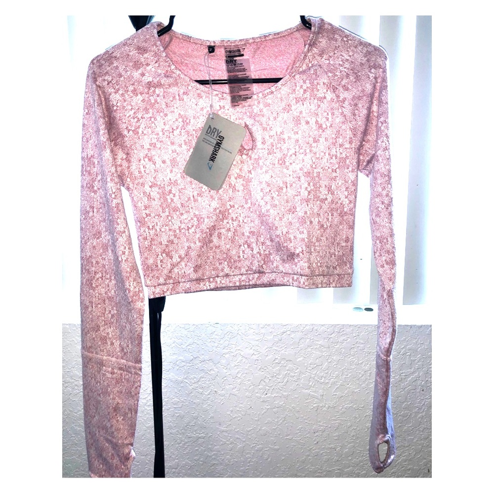 Gymshark Fleur Texture Long Sleeve